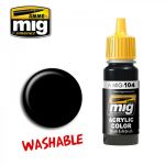 A.MIG-104 - Washable Black Camo (17ml)